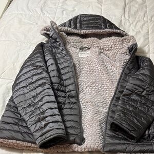 Coldwater Creek Cream Fleece Jacket